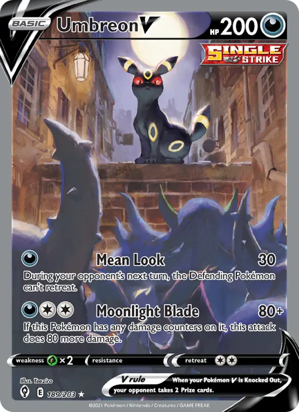 Umbreon V 189 – Holo