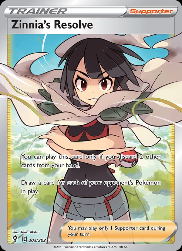 Zinnia's Resolve 203/203