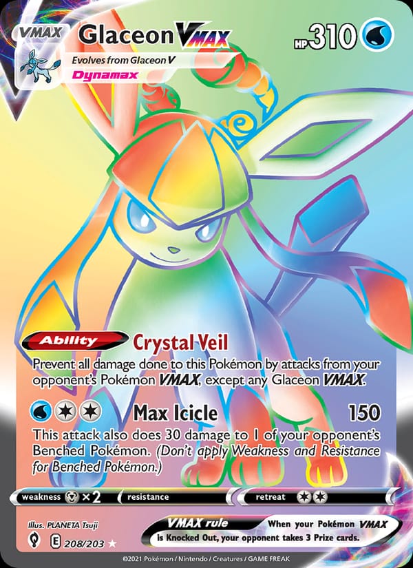 Glaceon VMAX 208/203