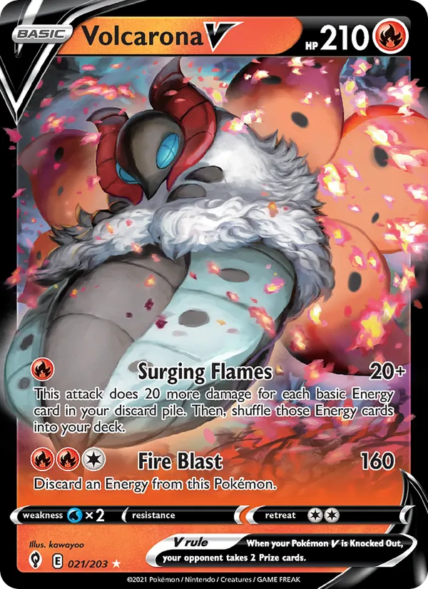 Volcarona V 21 – Holo