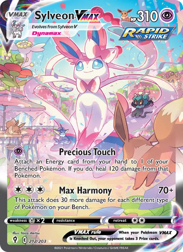 Sylveon VMAX 212 – Holo