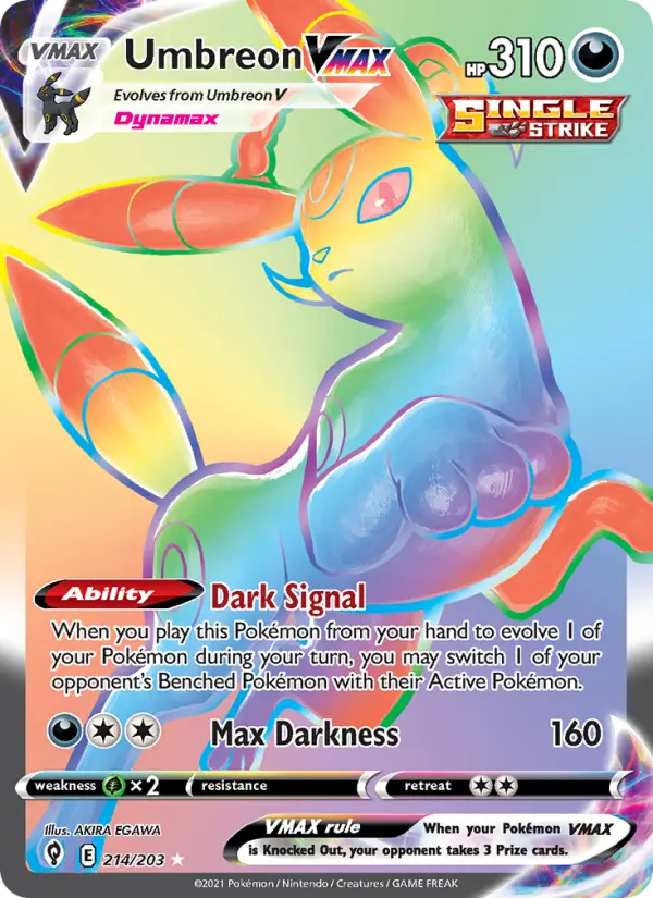 Umbreon VMAX 214 – Holo