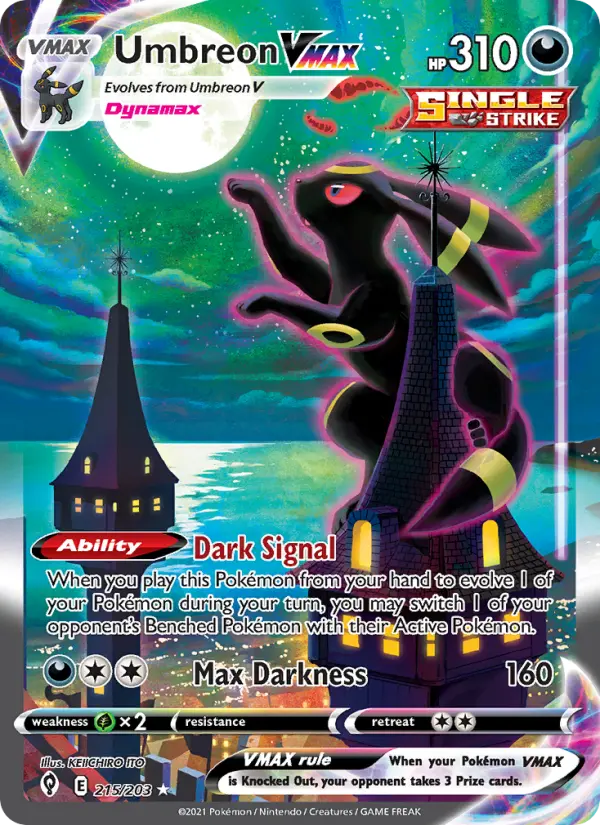 Umbreon VMAX 215 – Holo