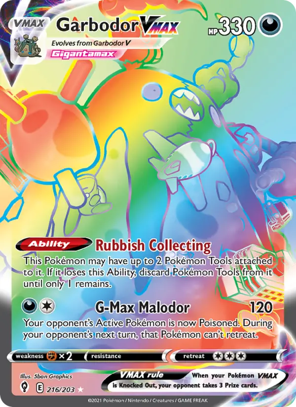 Garbodor VMAX 216 – Holo