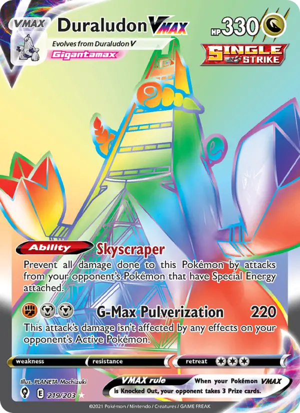 Duraludon VMAX 219 – Holo