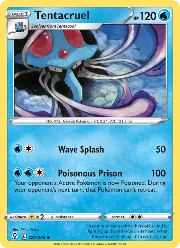 Tentacruel 27 – Non-holo