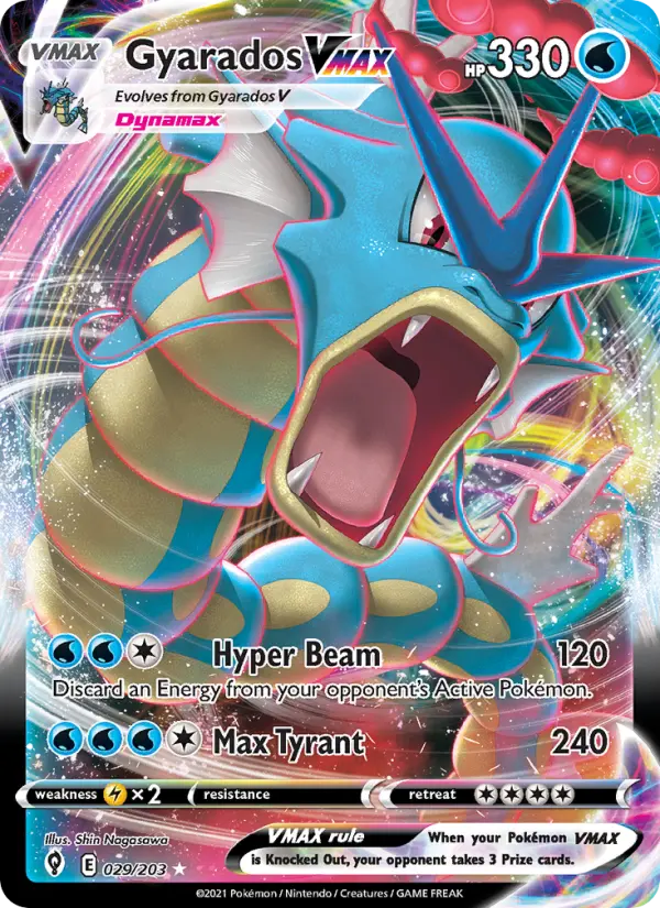 Gyarados VMAX 29 – Holo