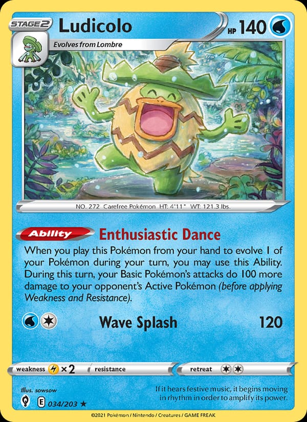 Ludicolo 034/203