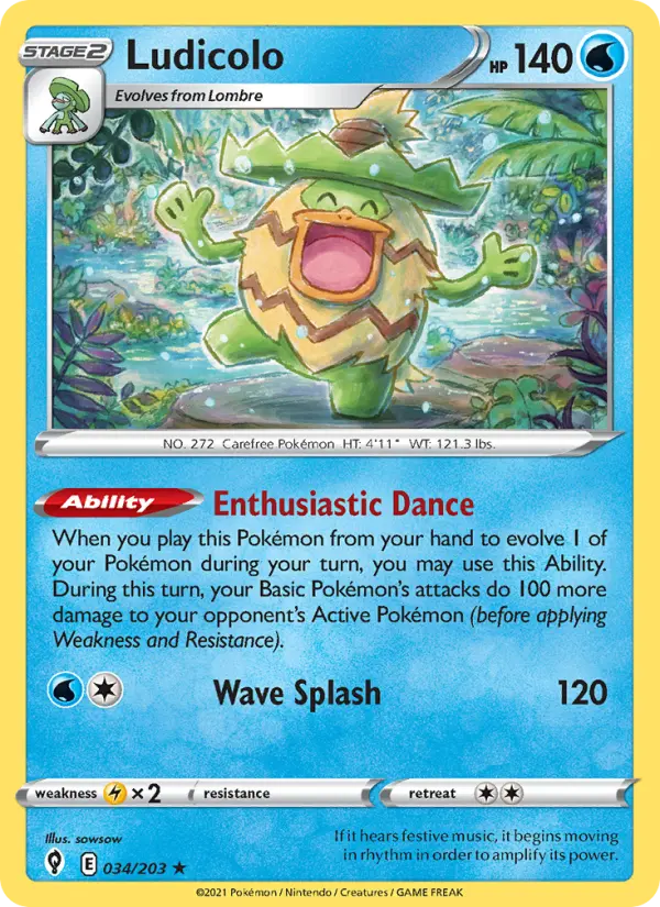 Ludicolo 34 – Holo