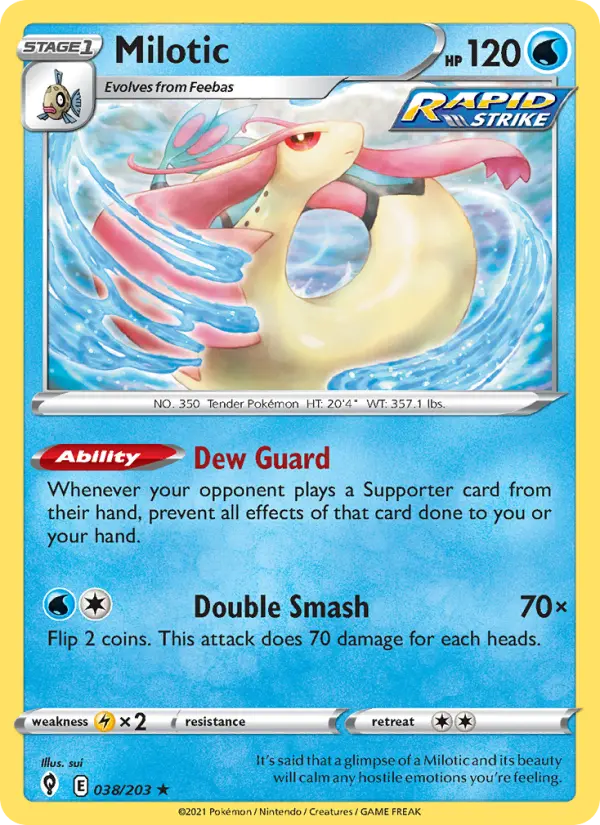 Milotic 38 – Non-holo