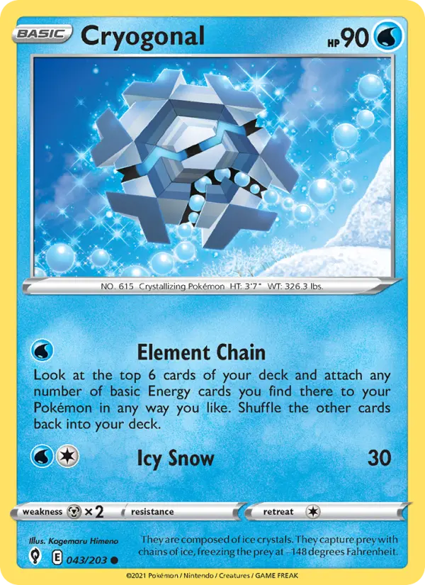 Cryogonal 43 – Non-holo