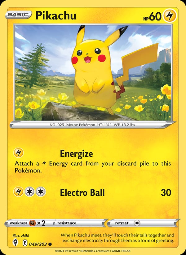 Pikachu 049/203