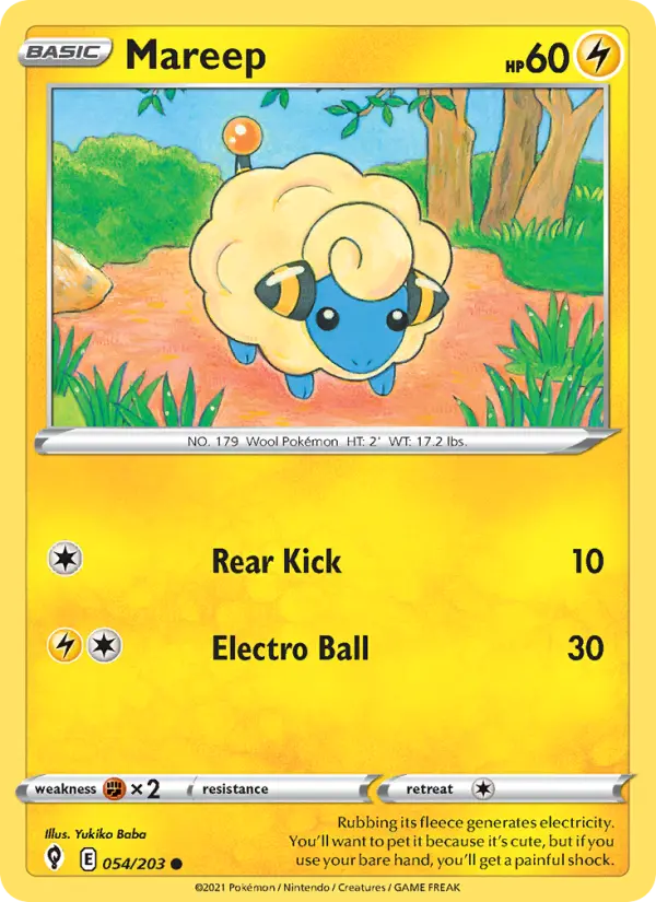 Mareep 54 – Non-holo