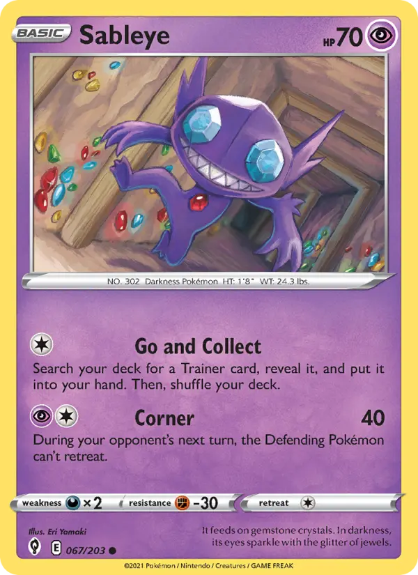 Sableye 67 – Non-holo