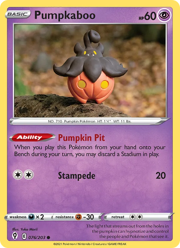 Pumpkaboo 76 – Non-holo