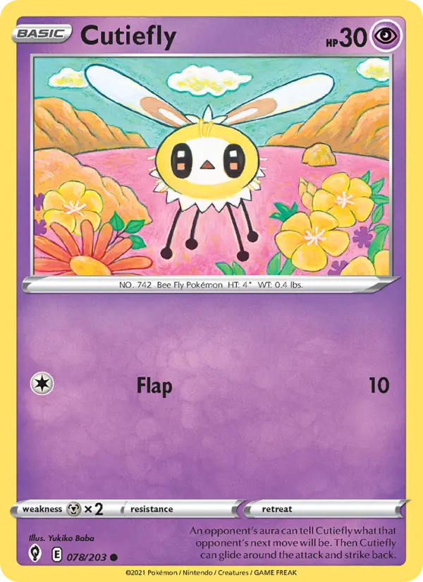 Cutiefly 78 – Non-holo