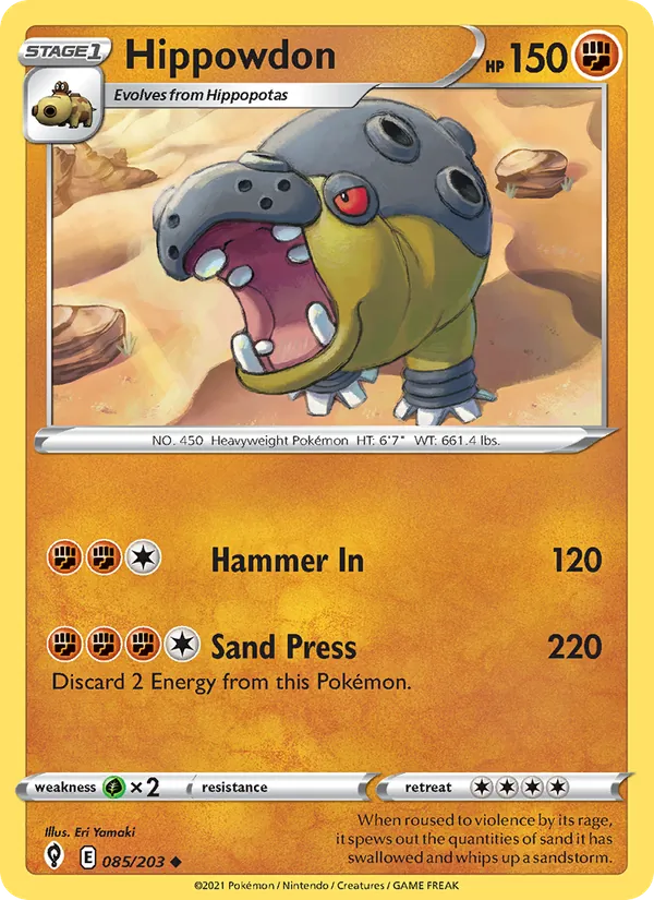 Hippowdon 85 – Non-holo