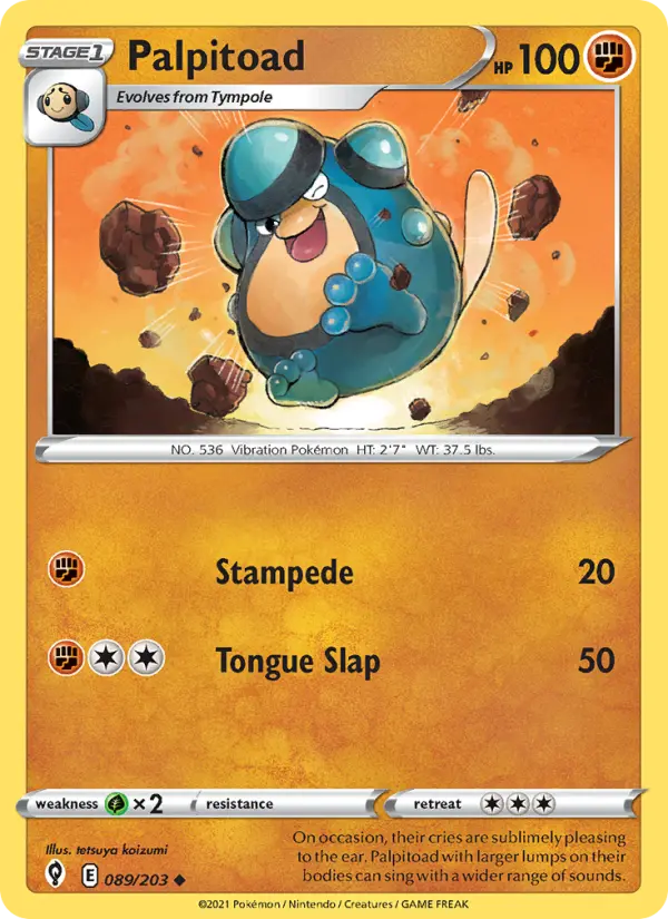 Palpitoad 89 – Non-holo