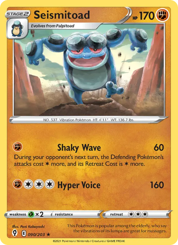 Seismitoad 90 – Non-holo