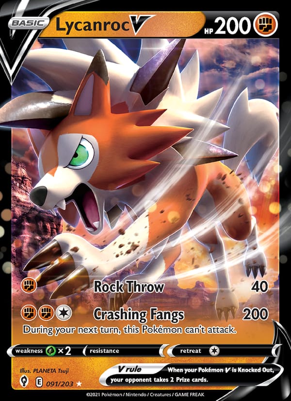 Lycanroc V 091/203