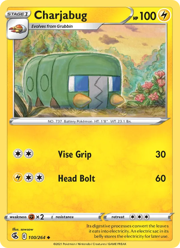 Charjabug 100 – Non-holo