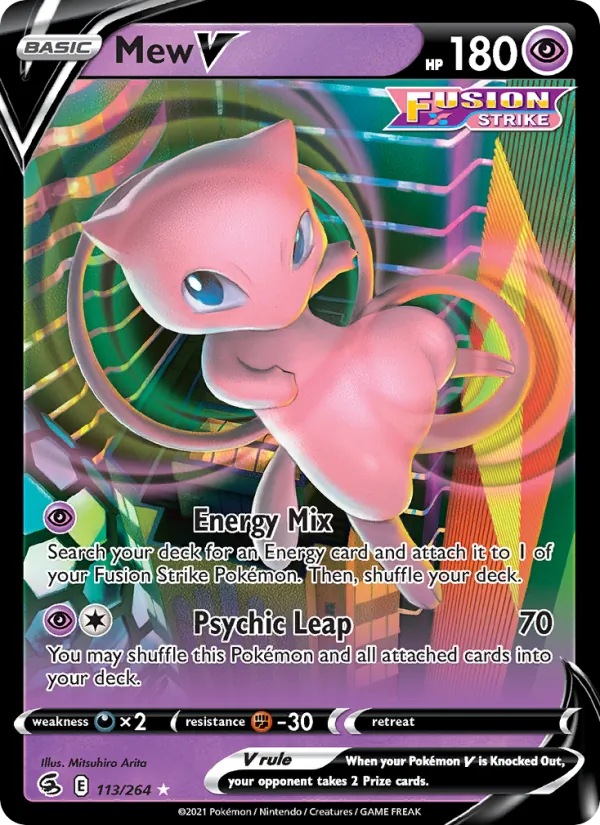 Mew V 113 – Holo
