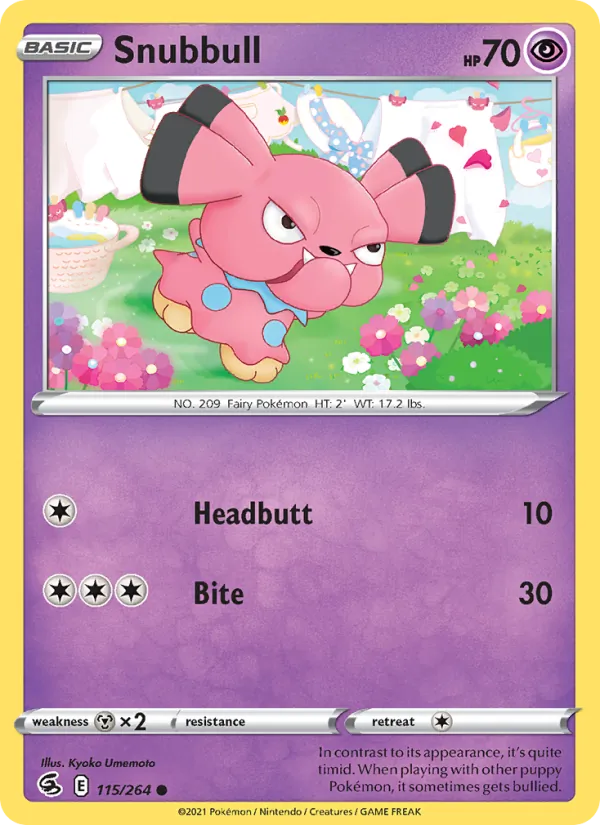 Snubbull 115 – Non-holo