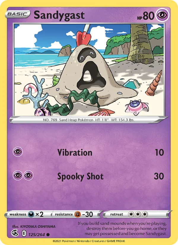 Sandygast 125 – Non-holo