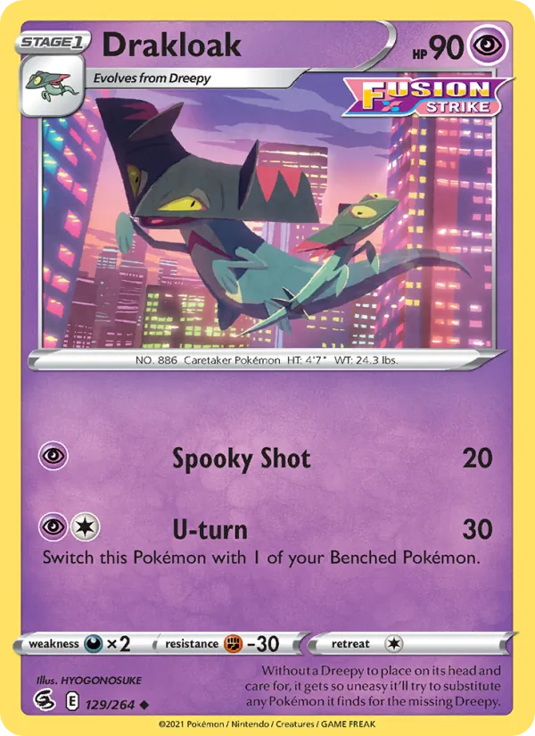 Drakloak 129 – Non-holo