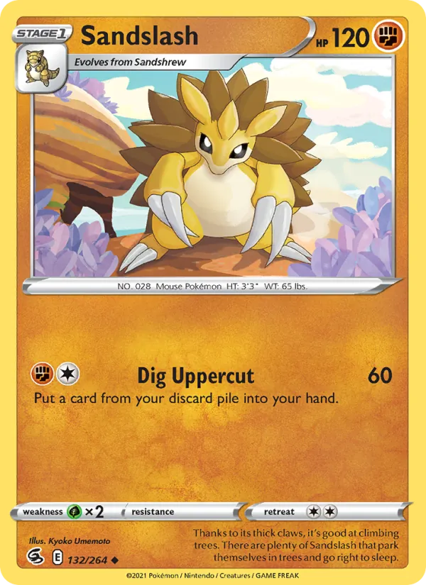Sandslash 132 – Non-holo