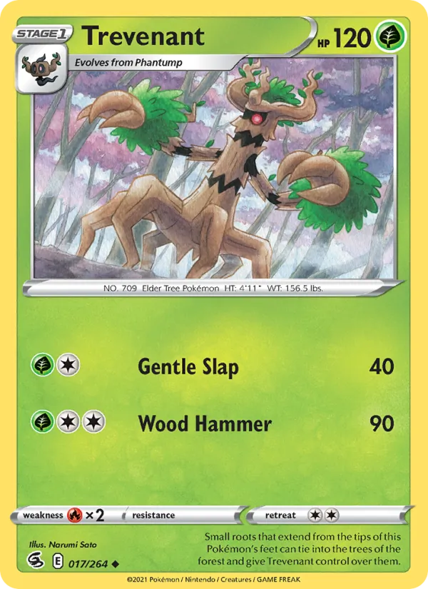 Trevenant 17 – Non-holo