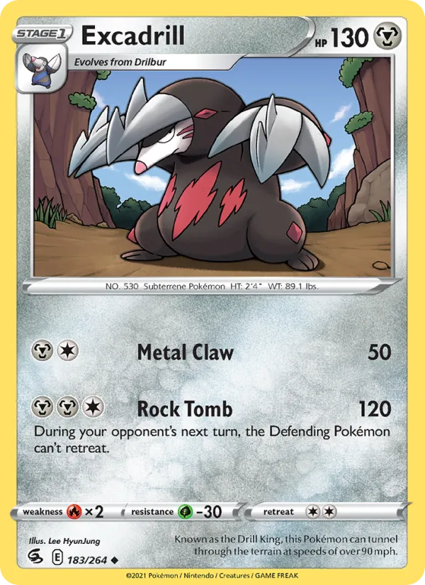 Excadrill 183 – Non-holo
