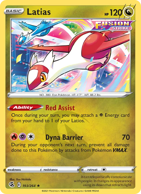 Latias 193 – Non-holo