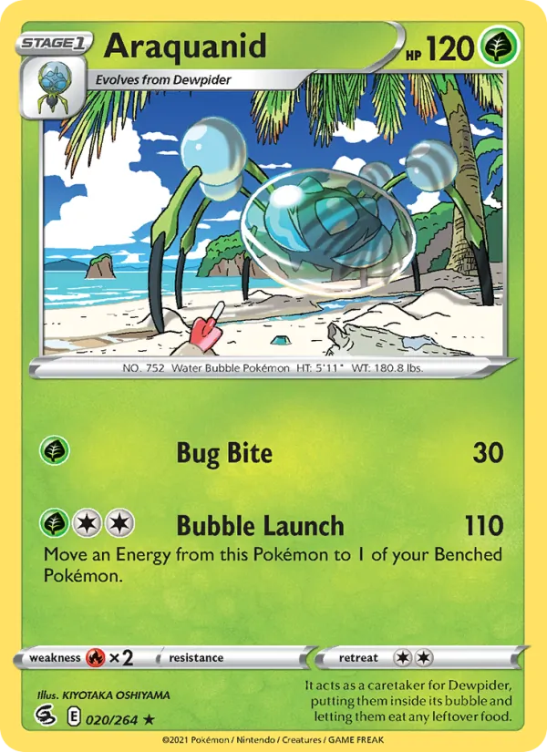 Araquanid 20 – Non-holo