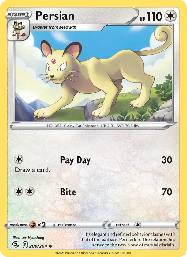 Persian 200 – Non-holo