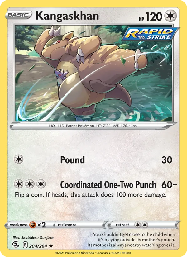Kangaskhan 204 – Non-holo