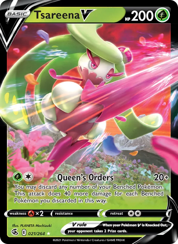 Tsareena V 21 – Holo