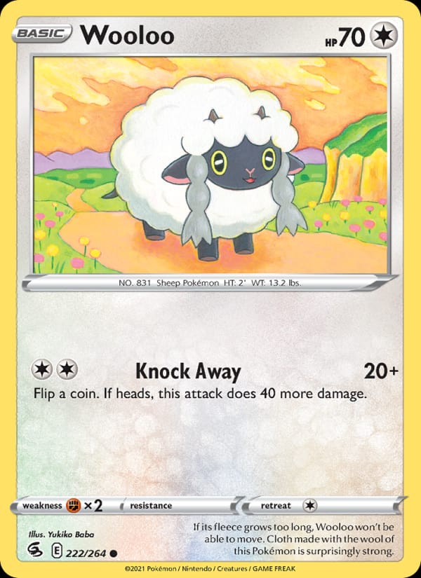 Wooloo 222/264