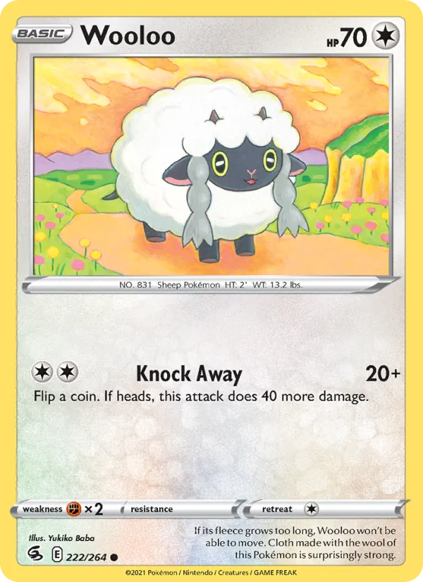 Wooloo 222 – Non-holo