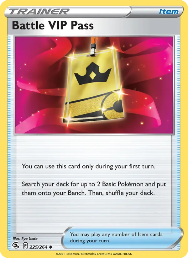 Battle VIP Pass 225 – Non-holo