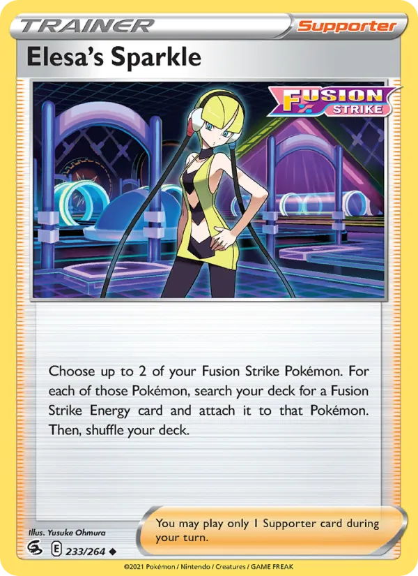 Elesa's Sparkle 233 – Non-holo