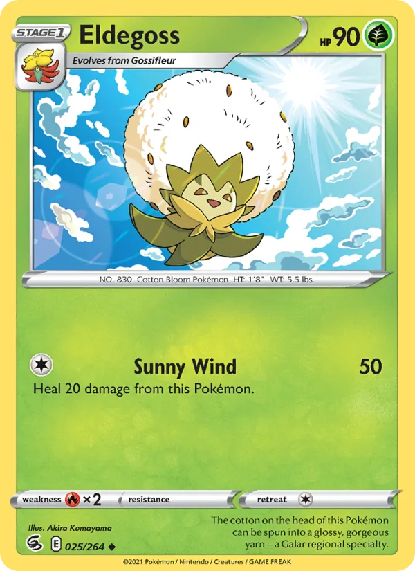 Eldegoss 25 – Non-holo