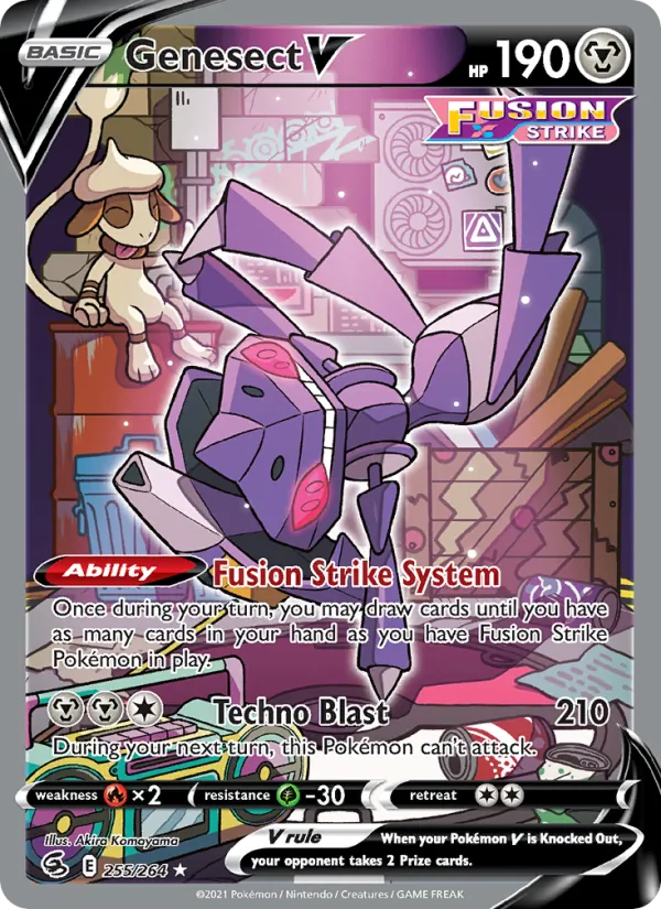 Genesect V 255 – Holo
