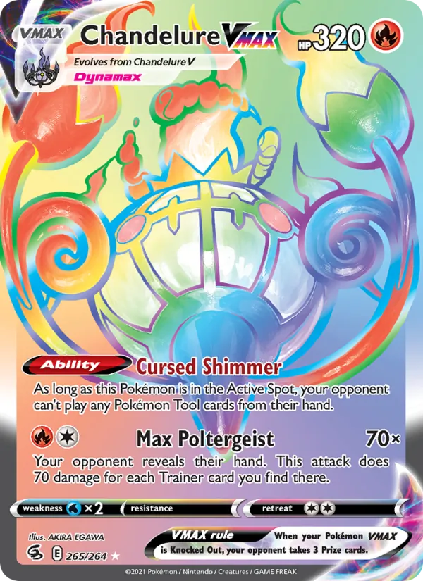 Chandelure VMAX 265 – Holo