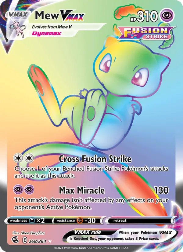 Mew VMAX 268 – Holo
