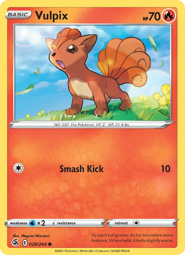 Vulpix 29 – Non-holo