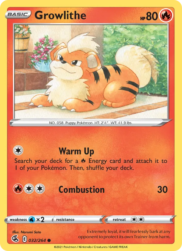 Growlithe 32 – Non-holo