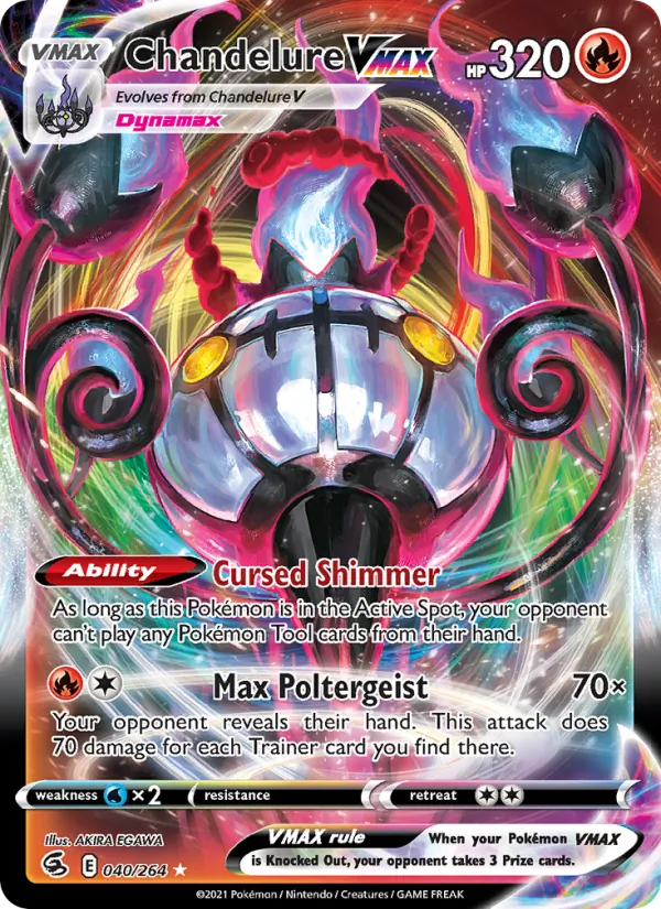 Chandelure VMAX 40 – Holo