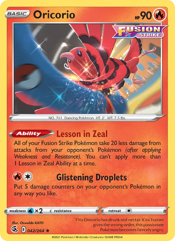 Oricorio 42 – Non-holo
