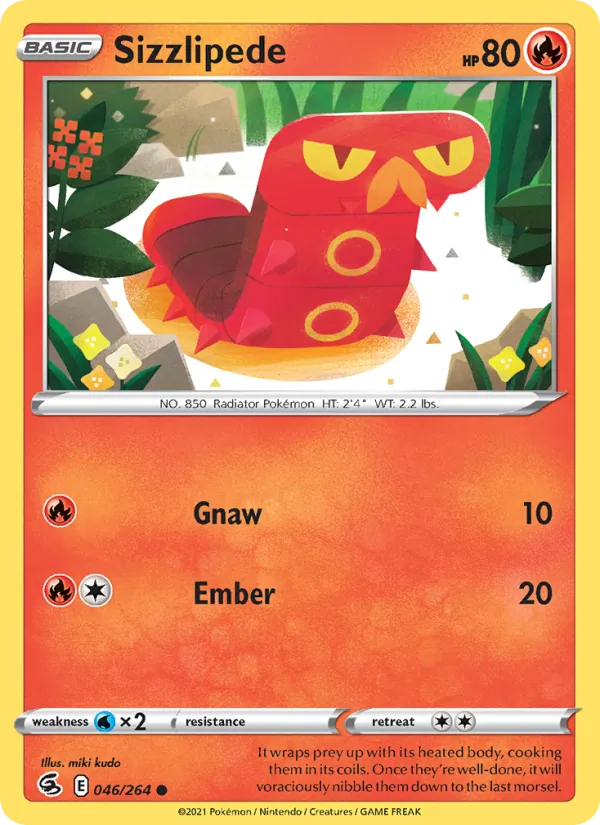 Sizzlipede 46 – Non-holo